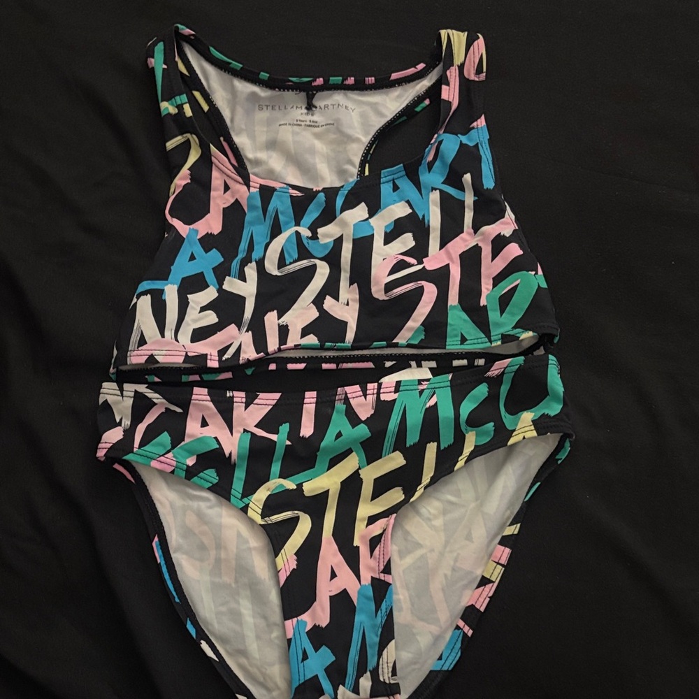 Stella McCartney Multicolor Graphic Bikini